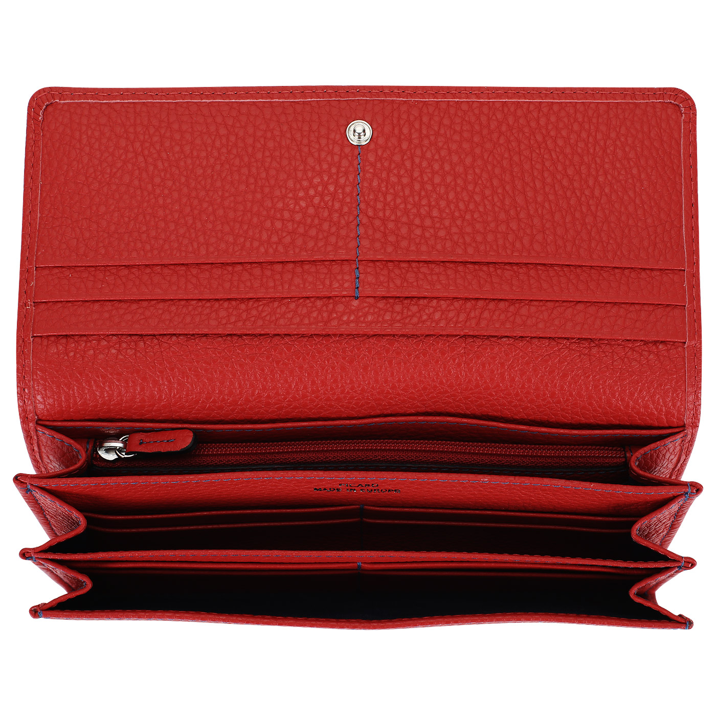 Красный кожаный кошелек Picard Dakota 1