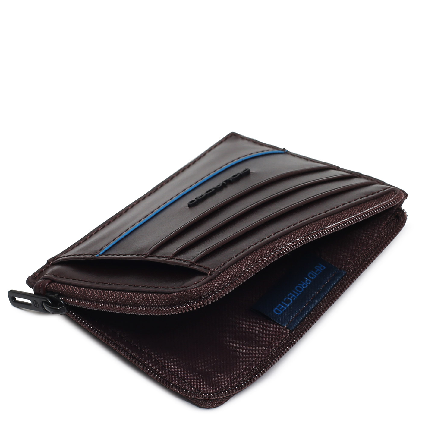 Визитница кожаная Piquadro Blue square Revamp