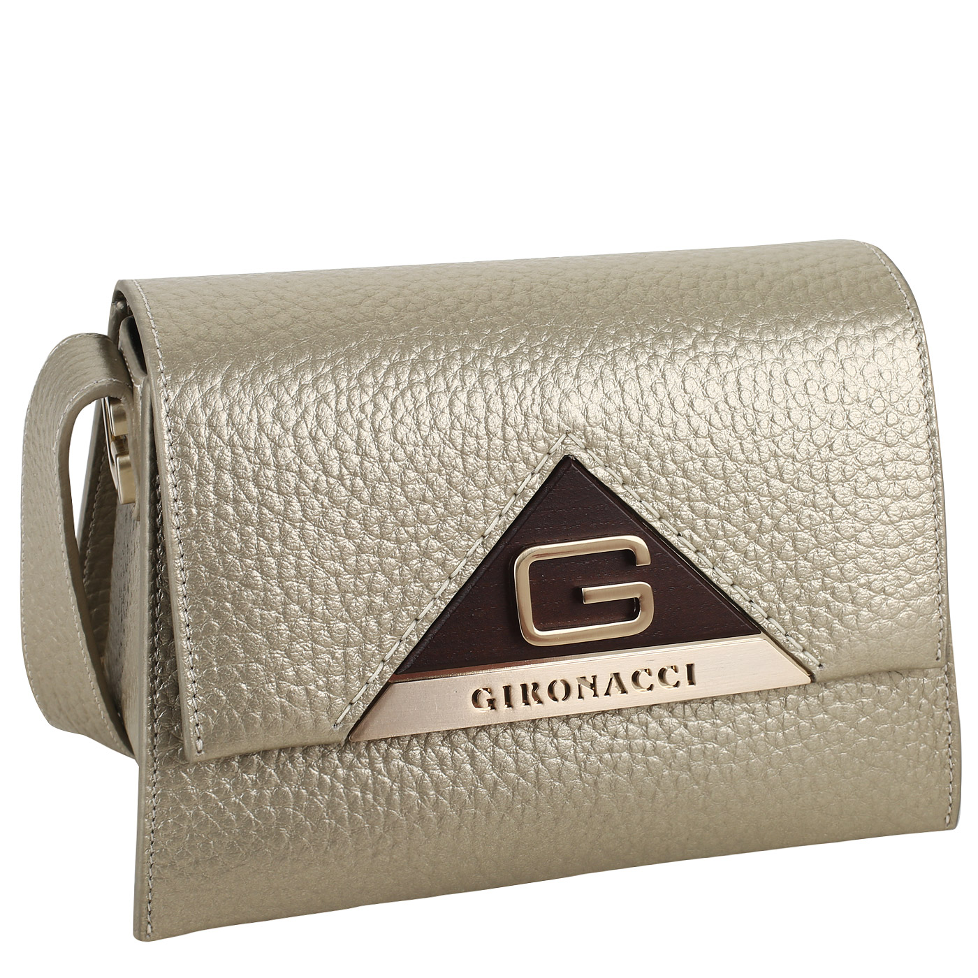 Сумочка из зернистой кожи Gironacci Velvet