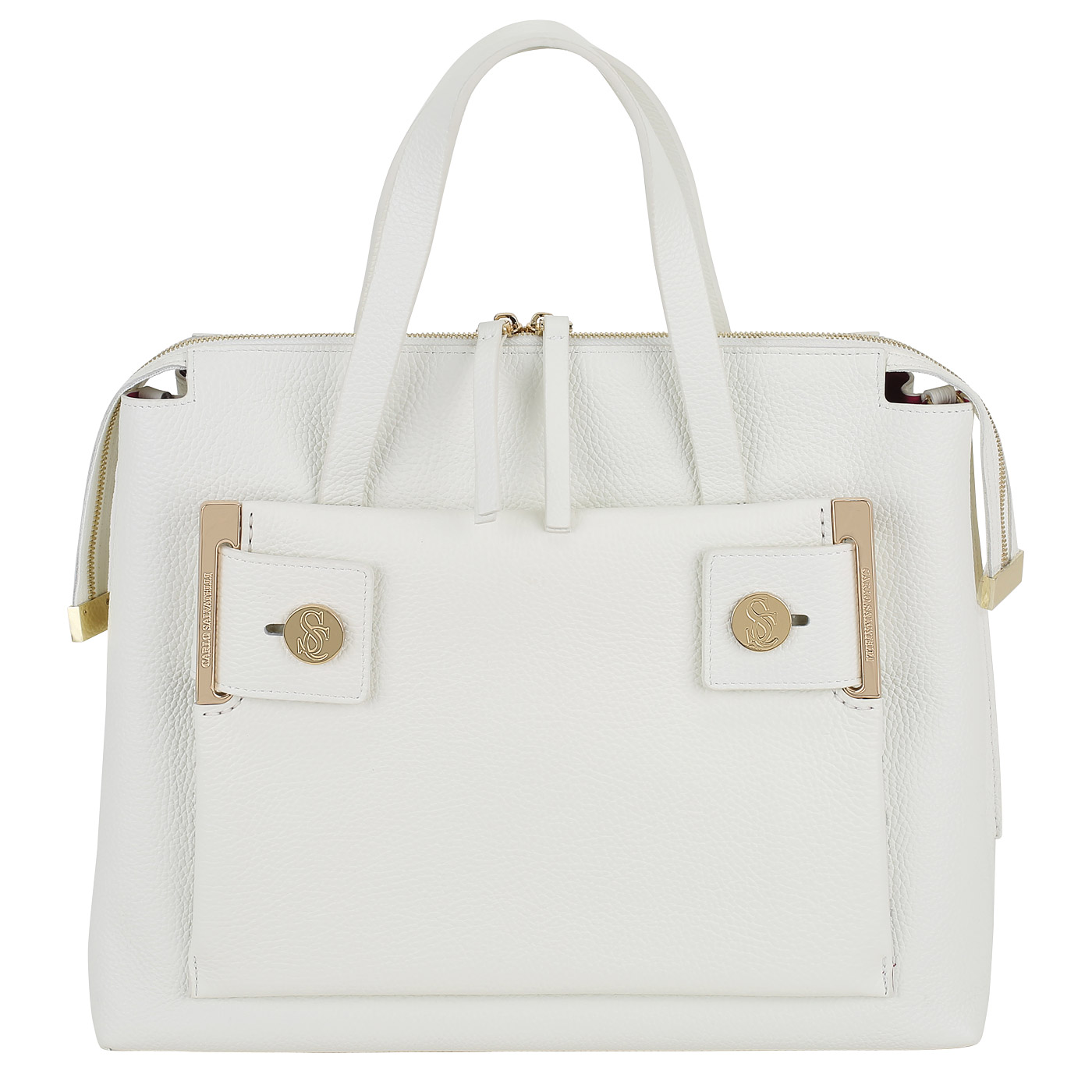 Carlo Salvatelli Кожаная сумка