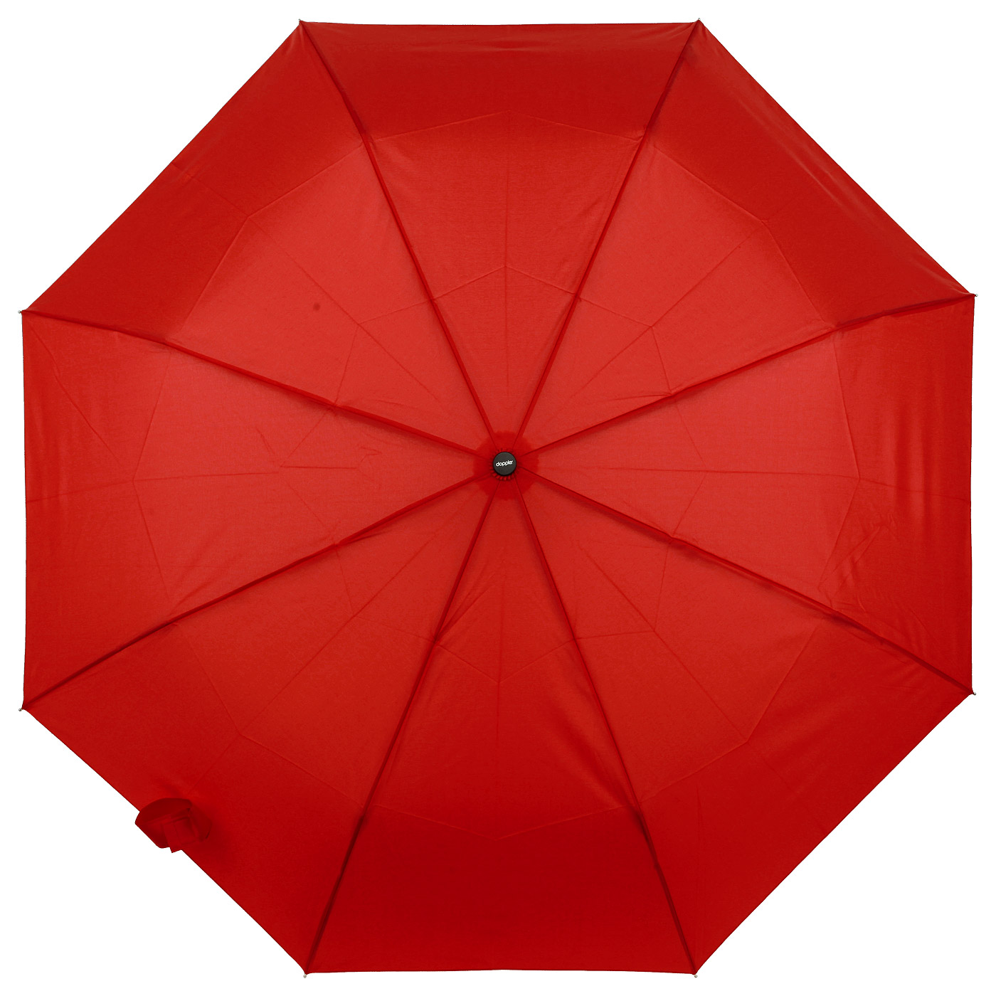 Красный зонт с чехлом Doppler Pongee