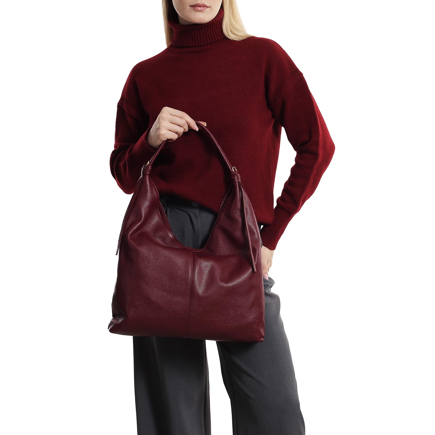 Кожаная сумка Bruno Rossi Dollaro