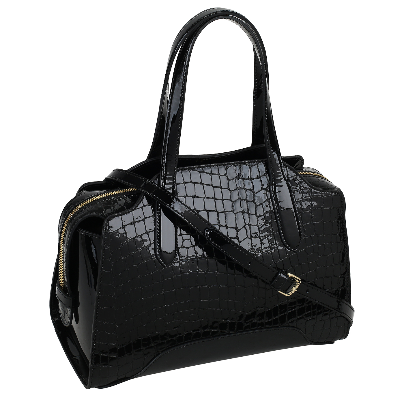 Кожаная сумка Gilda Tonelli Cocco Vernice