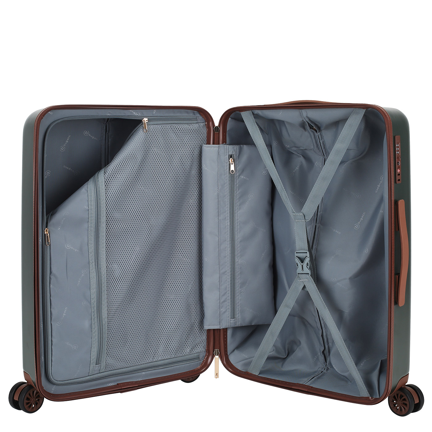 Чемодан средний M из ABS-пластика Bugatti Amelia