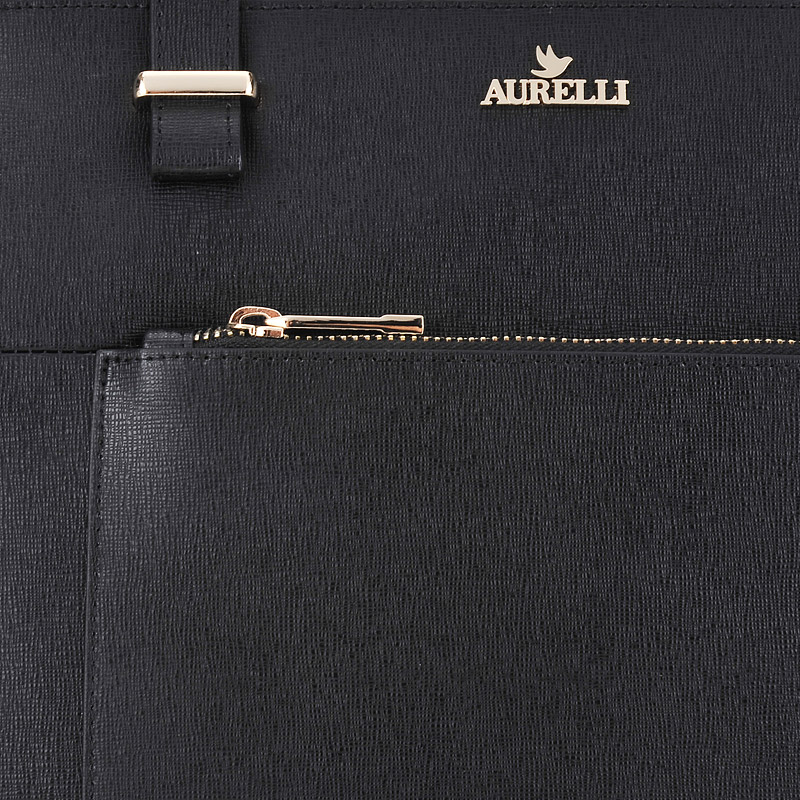 Женская кожаная сумка Aurelli Saffiano