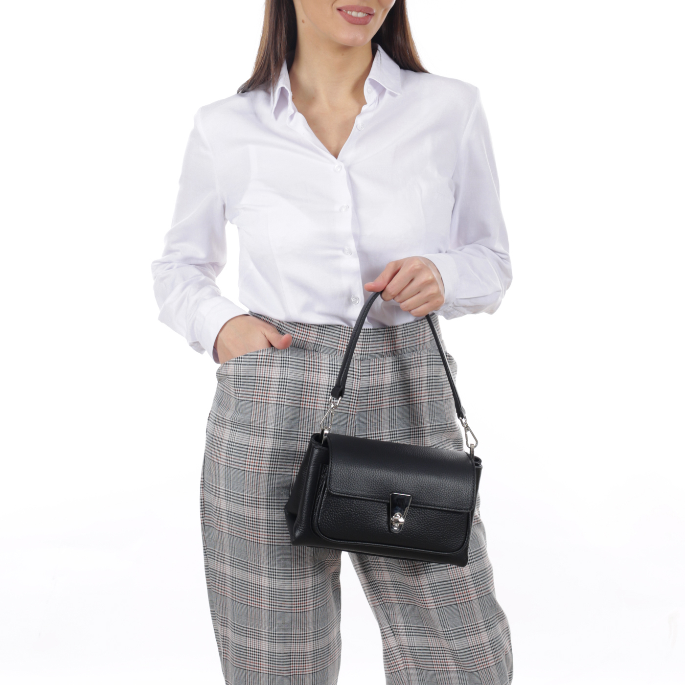 Кожаная сумка Chatte Marseille