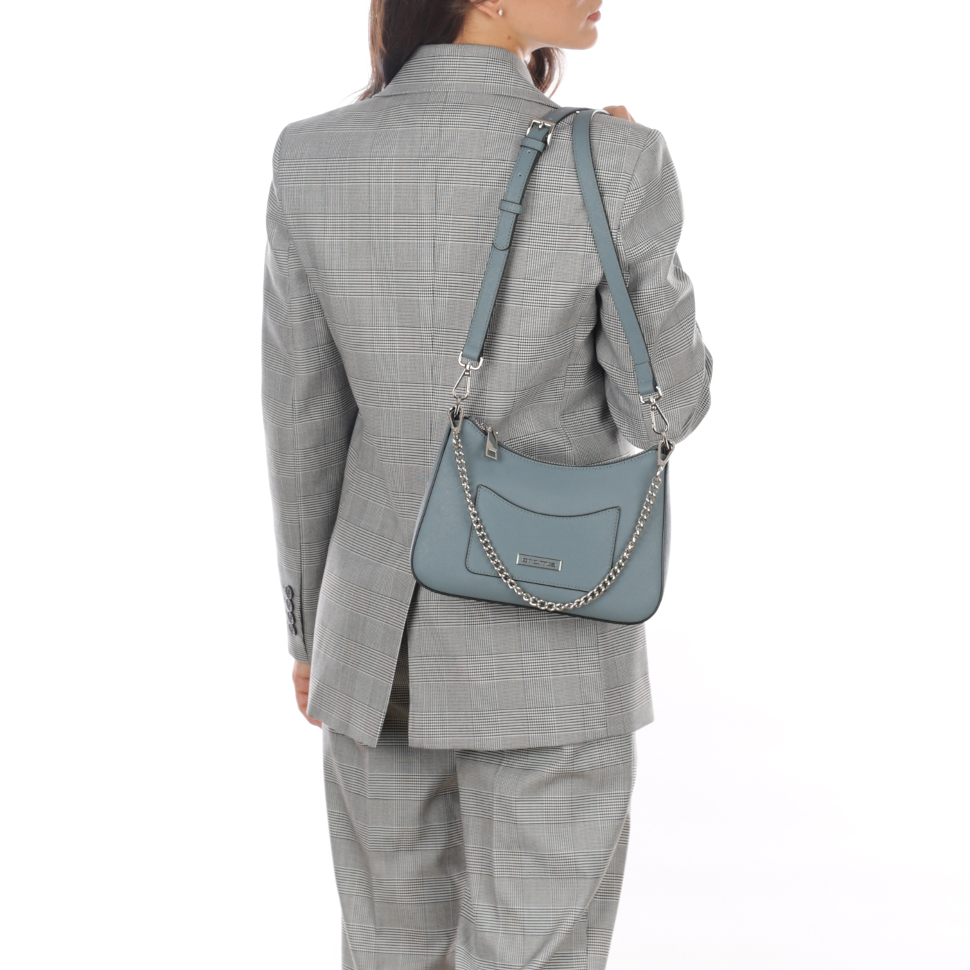 Кожаная сумка с цепочкой Cromia Perla