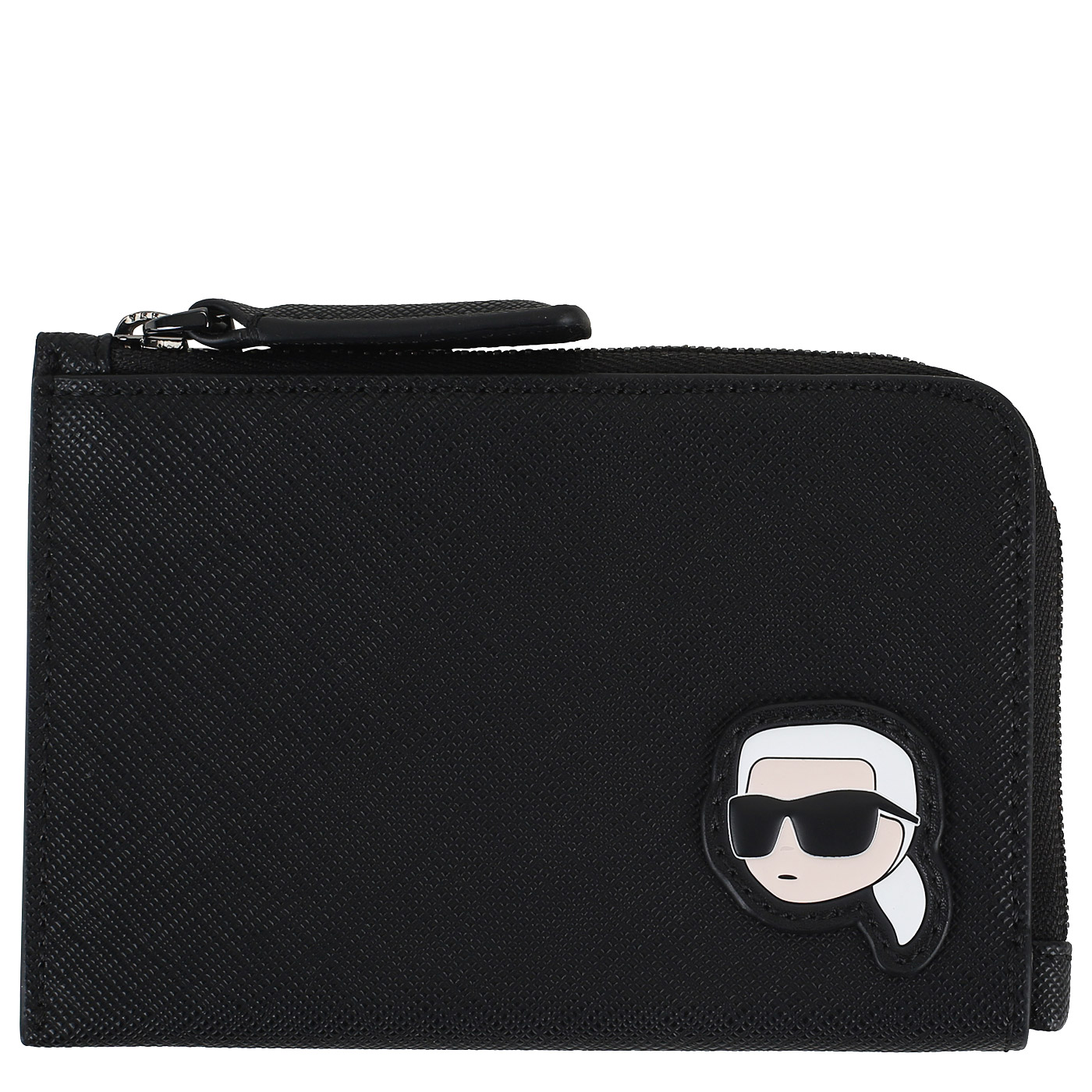Karl Lagerfeld Сафьяновая визитница
