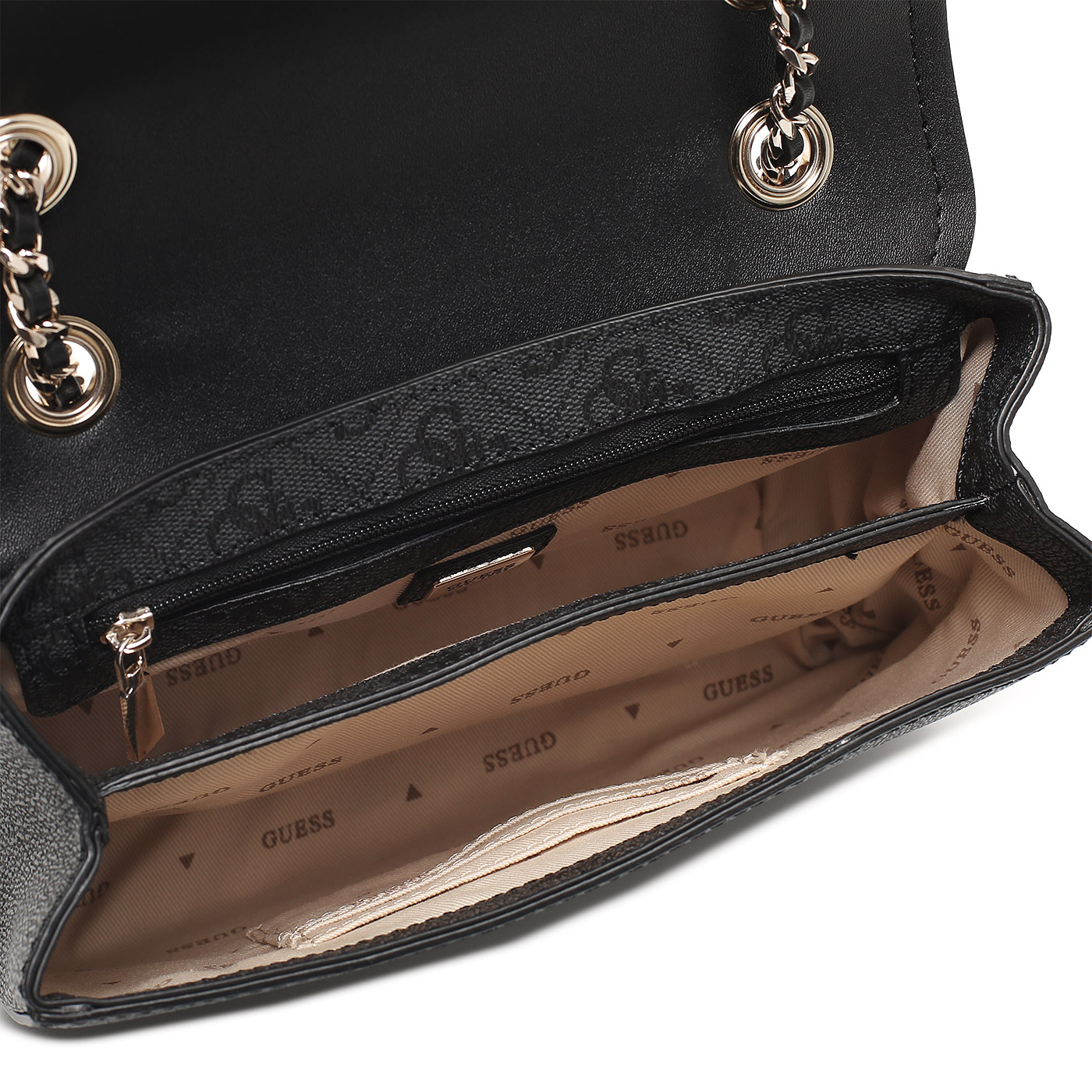 Сумка через плечо с цепочкой Guess Izzy
