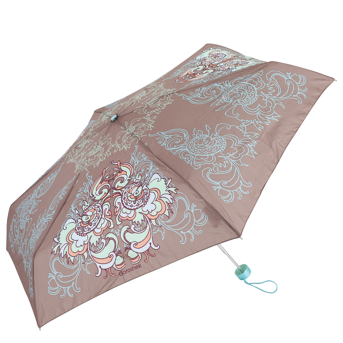 Goroshek Механический зонт с принтом