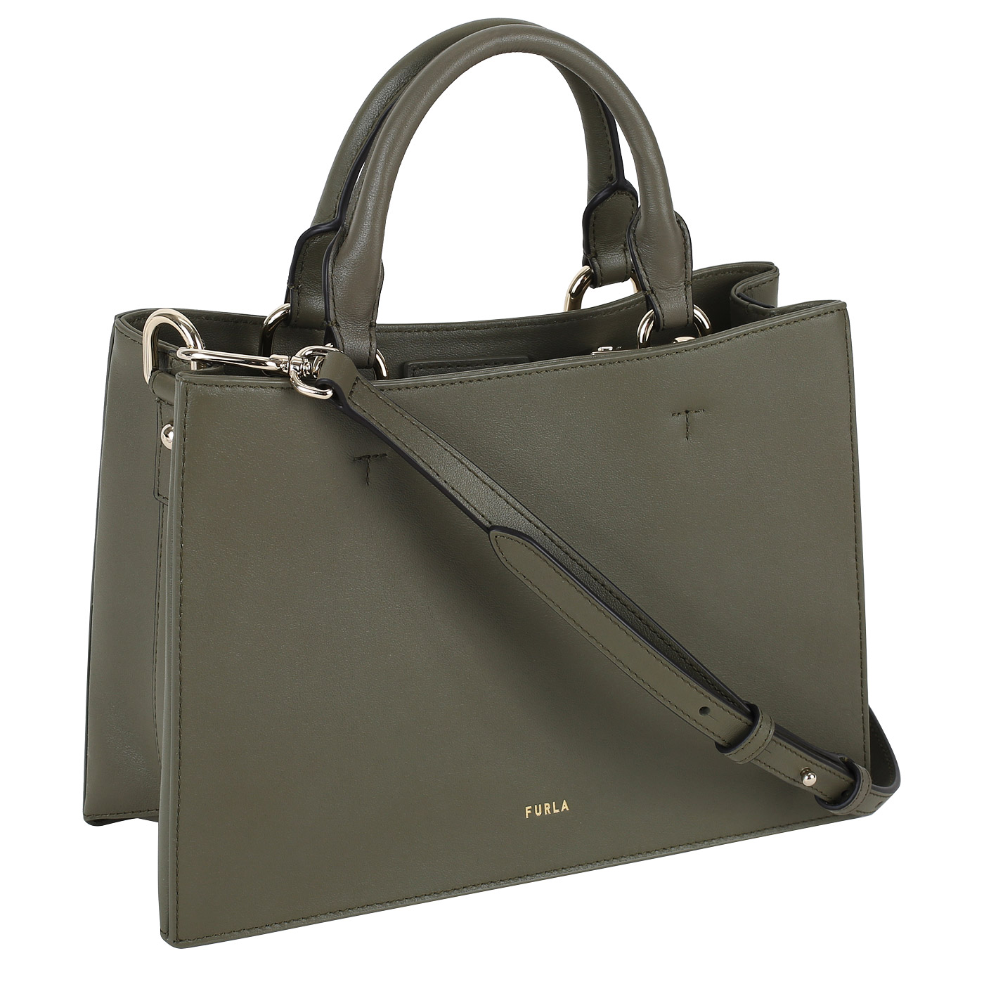 Кожаная сумка Furla Nuvola