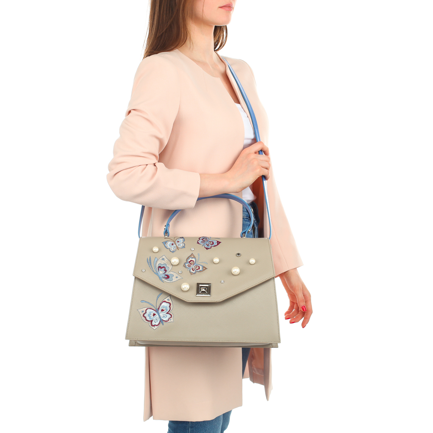 Женская сумка с декором Roberta Gandolfi Anastasia