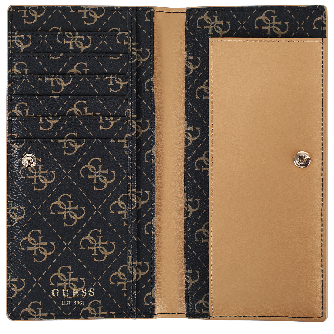 Портмоне-визитка на кнопке Guess Noreen