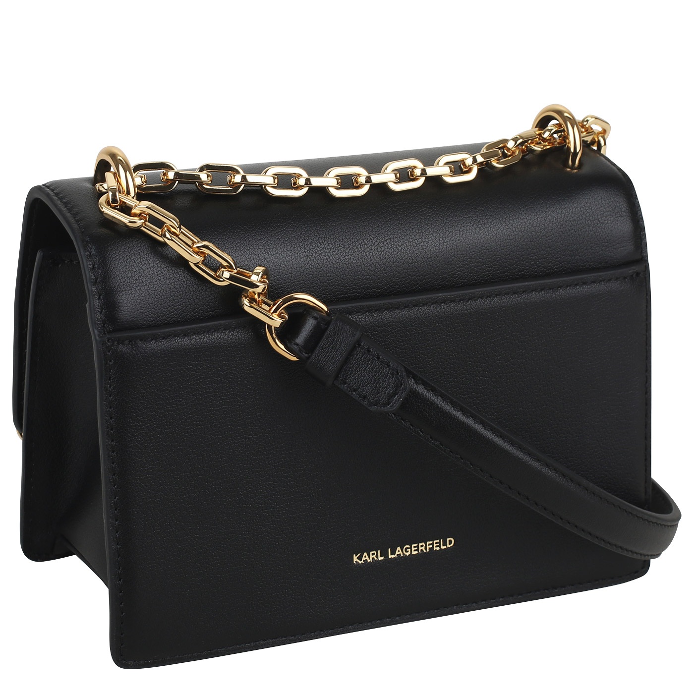 Сумка через плечо с цепочкой Karl Lagerfeld Signature