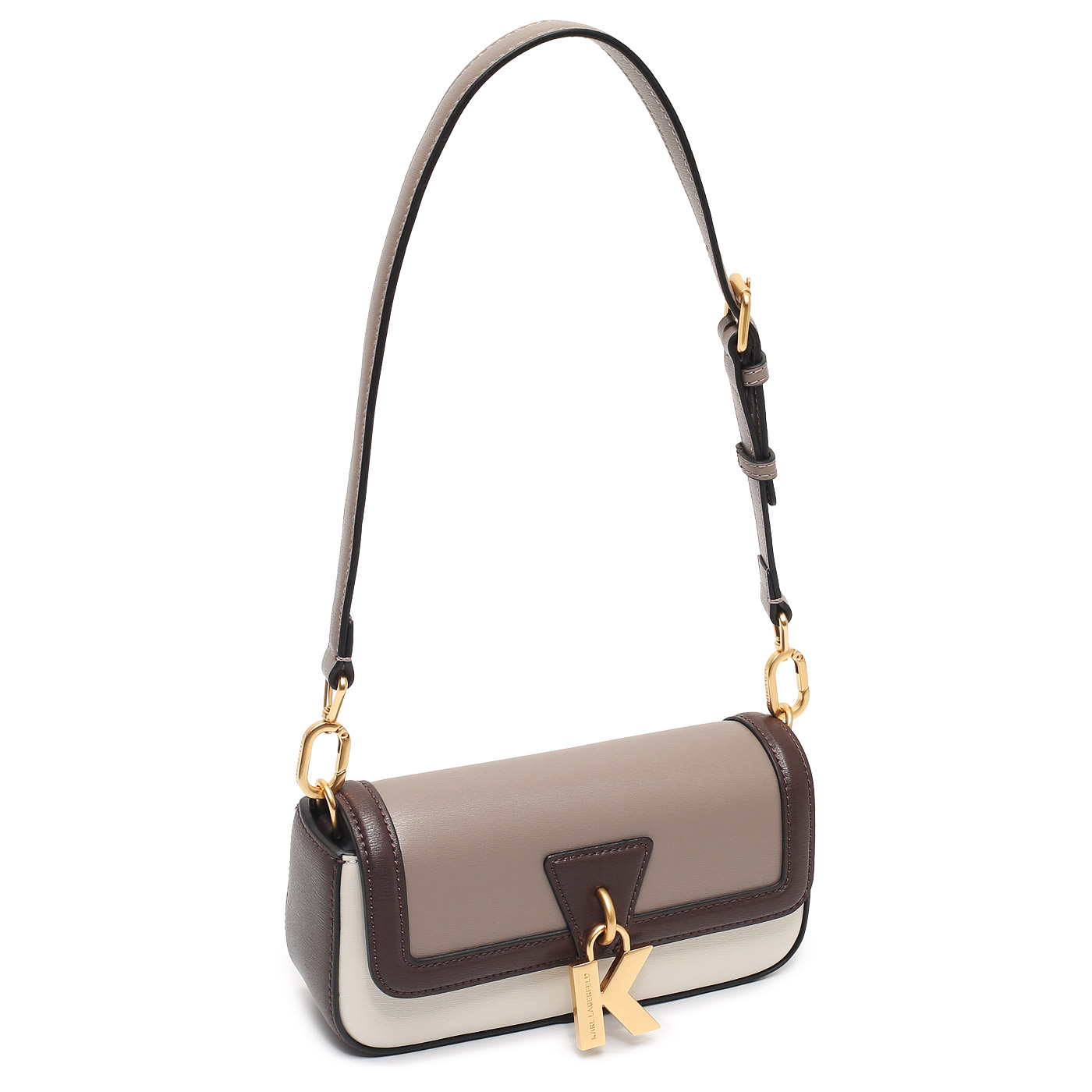 Кожаная сумка Karl Lagerfeld Lock