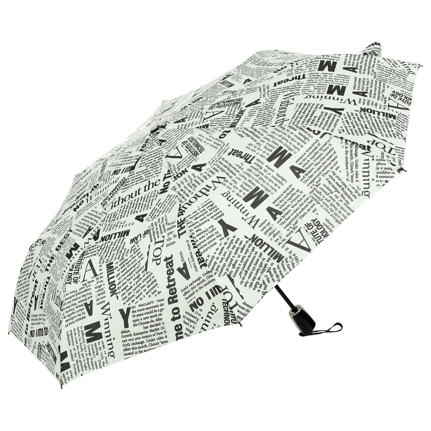 Doppler Белый зонт с принтом