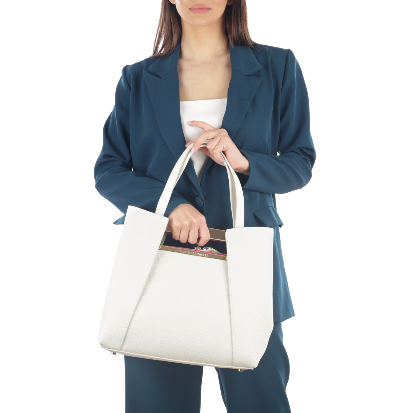 Кожаная сумка Carlo Salvatelli Zaira gemma