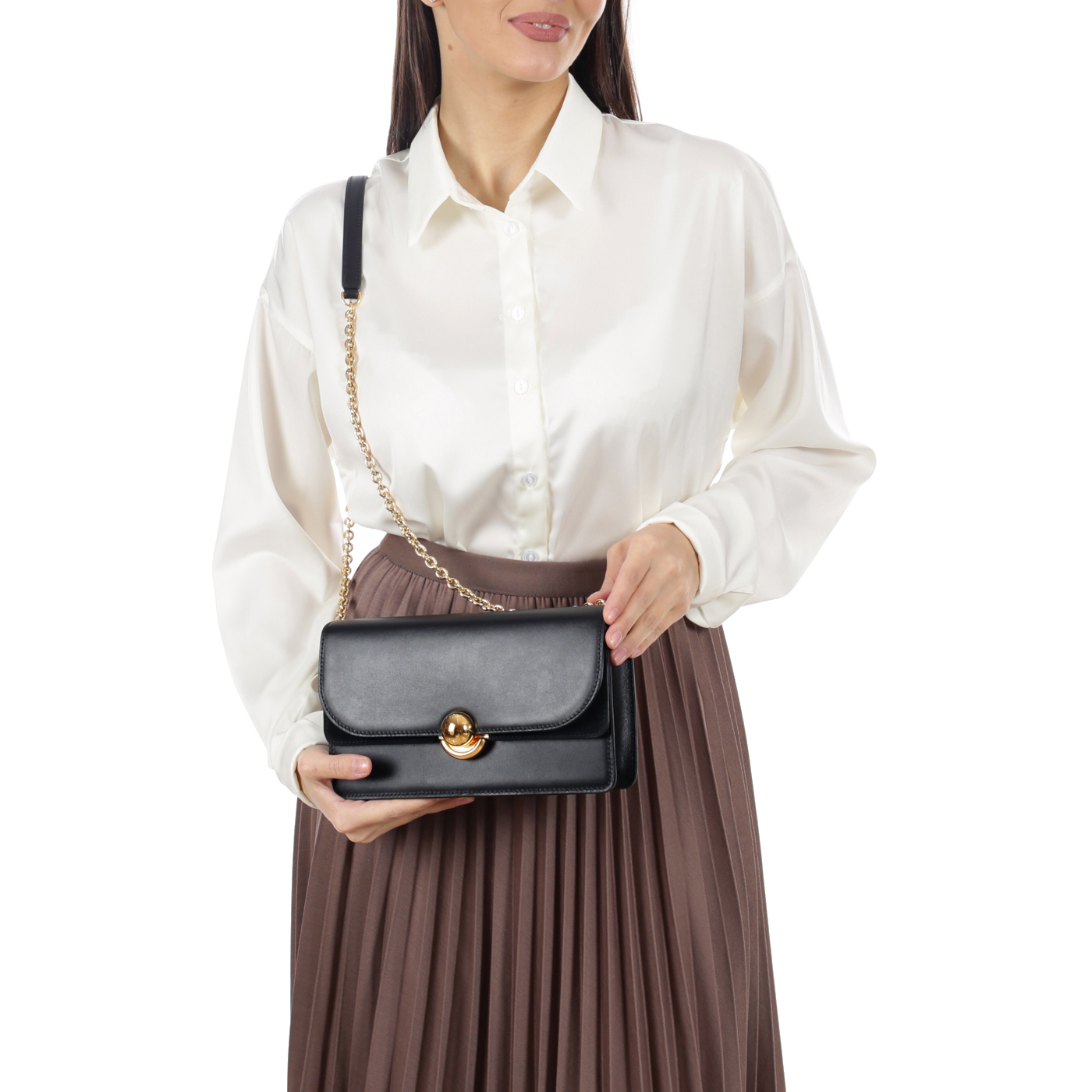 Сумка через плечо с цепочкой Furla Sfera