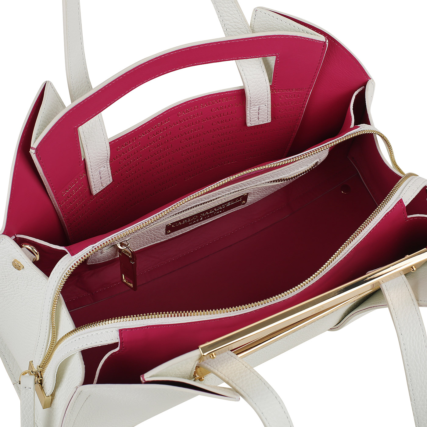 Кожаная сумка Carlo Salvatelli Zaira gemma