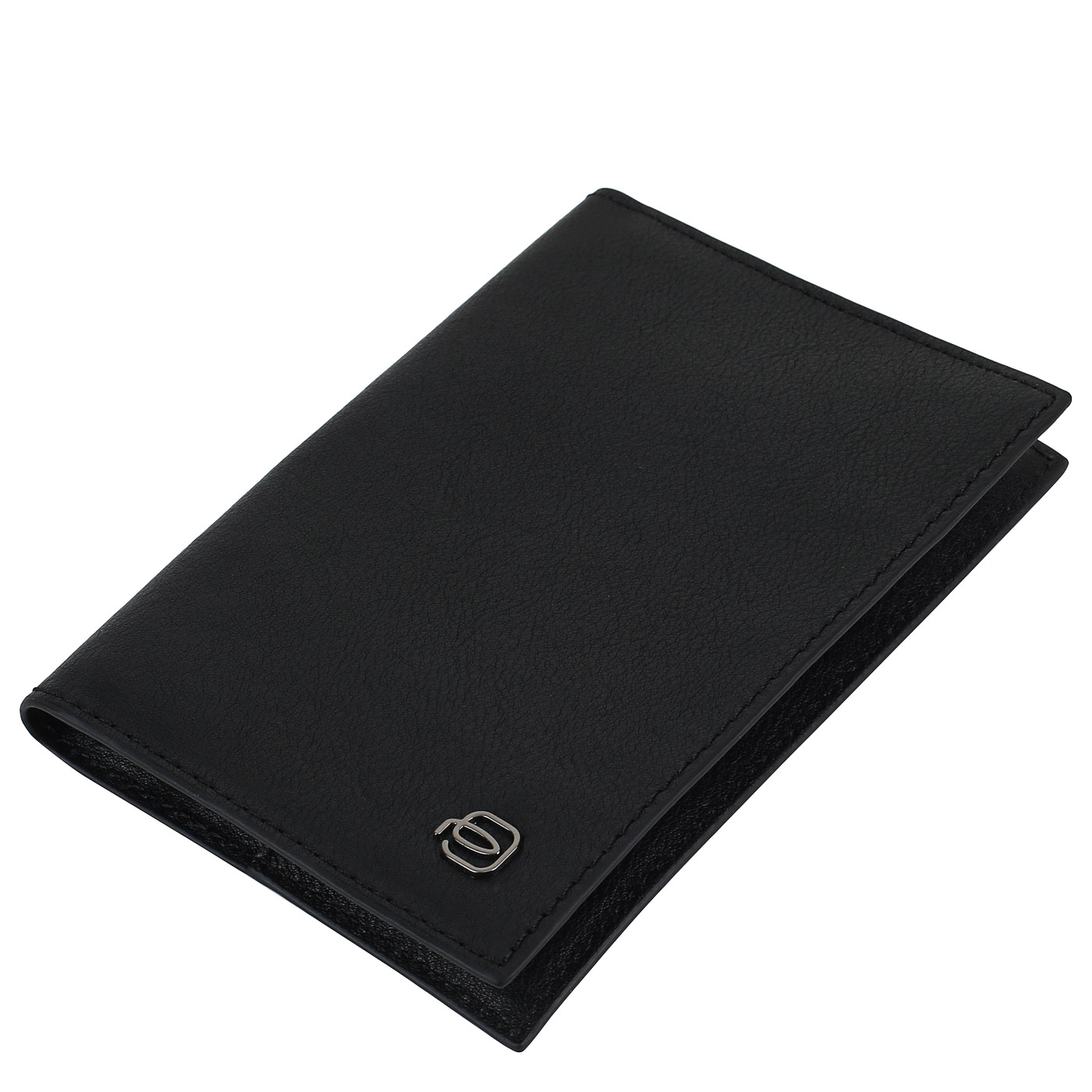 Кожаная обложка для паспорта Piquadro Black square