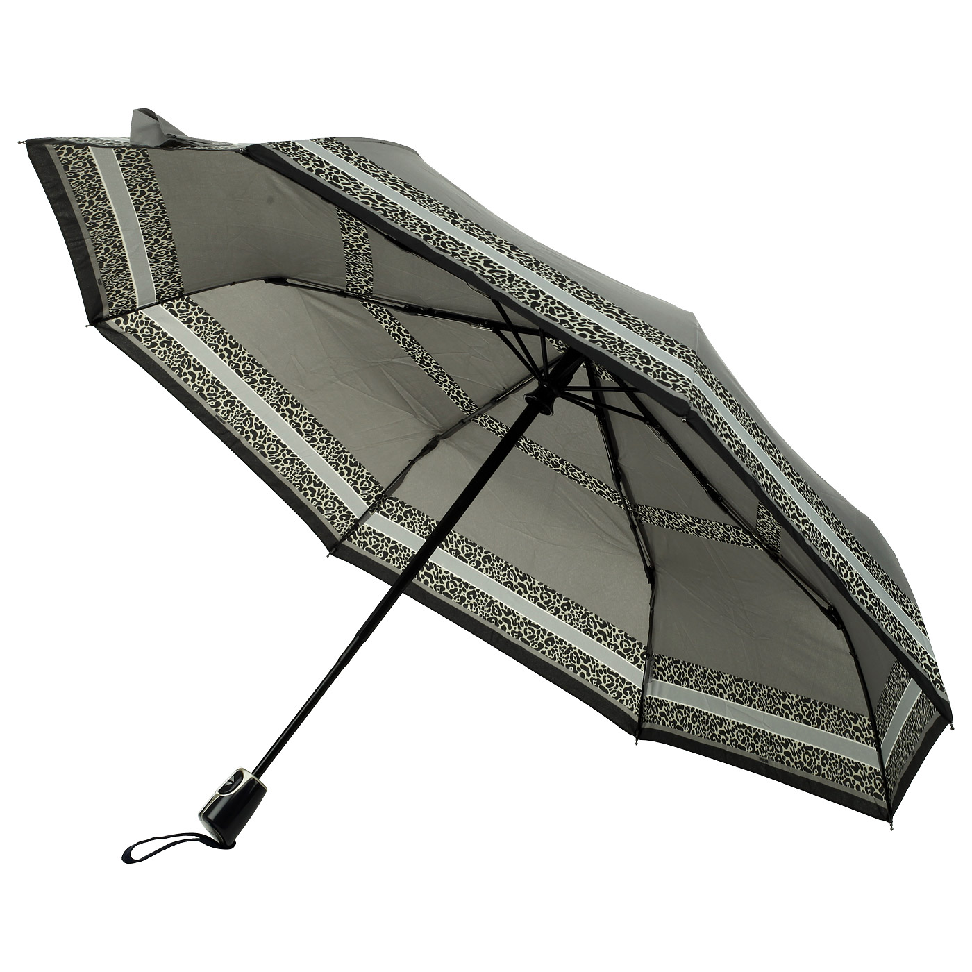 Серый зонт-автомат Doppler Classics