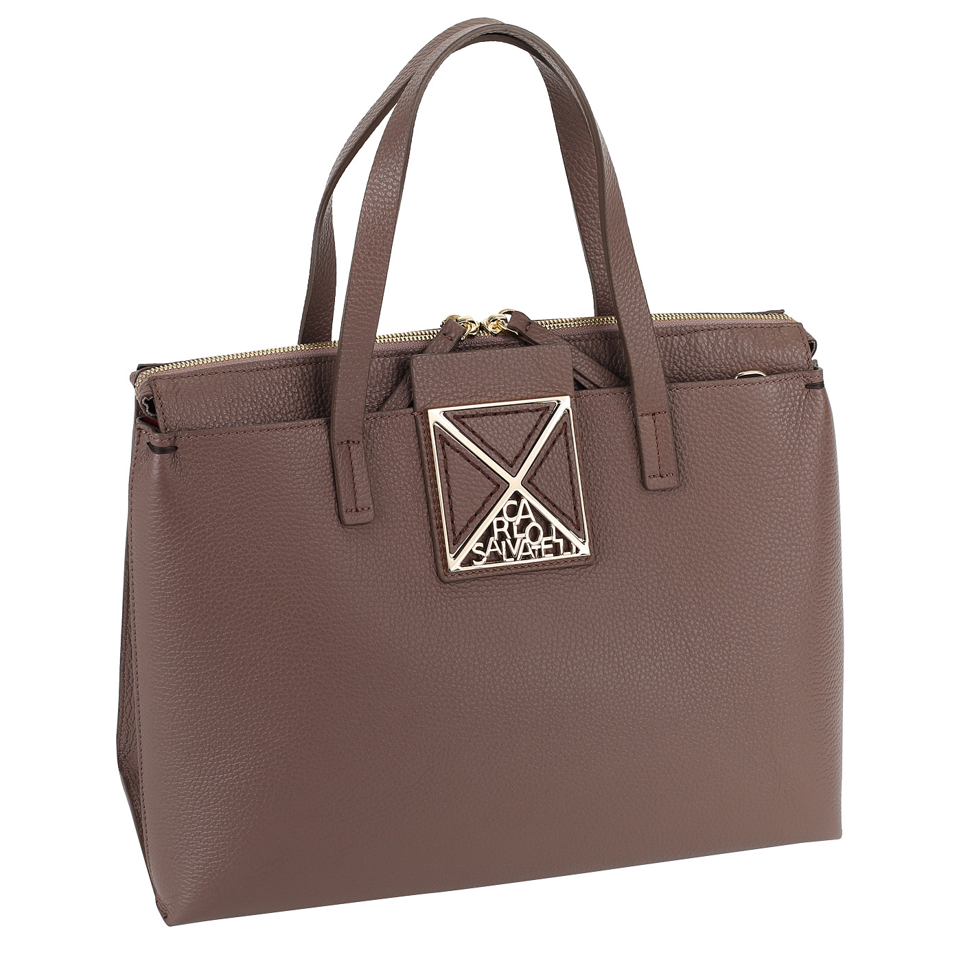 Кожаная сумка Carlo Salvatelli Sharon gemma