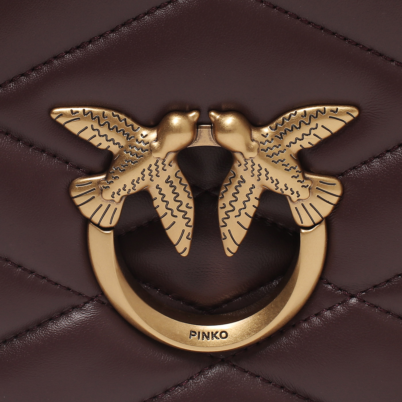 Сумка через плечо с цепочкой Pinko Love Click
