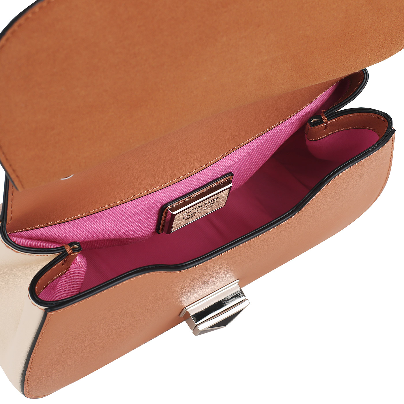 Кожаная сумка Cromia Blush