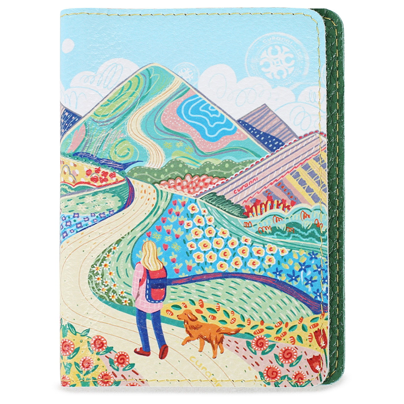 Curanni Кожаная обложка для паспорта